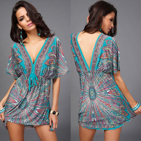 Casual Bohemian Retro Dress