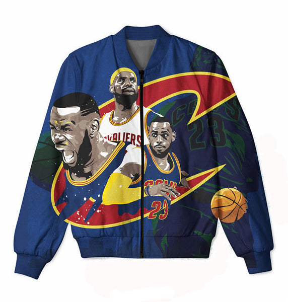 Super Lebron - Cavaliers 3D Custom Made Jacket (Free Shipping)