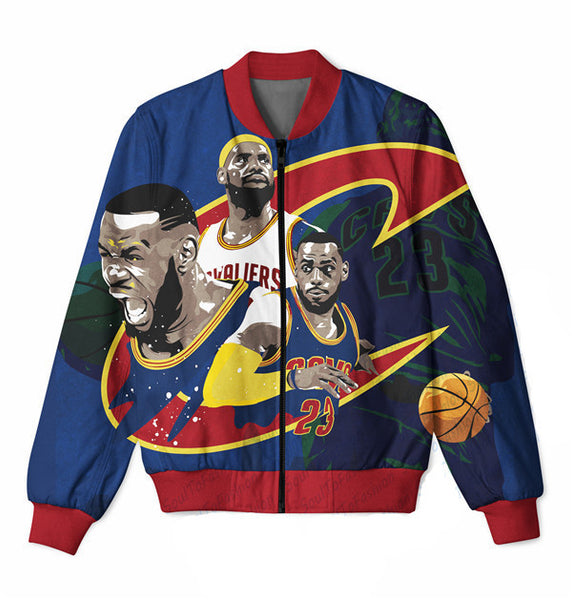 Super Lebron - Cavaliers 3D Custom Made Jacket (Free Shipping)