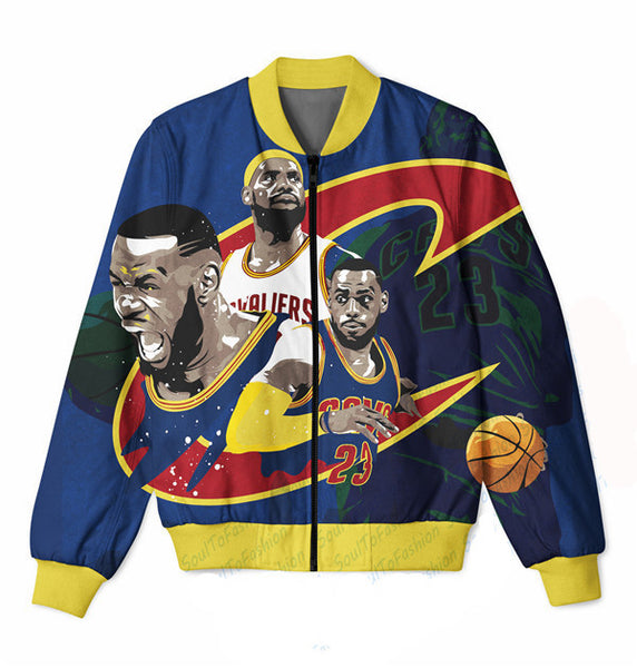 Super Lebron - Cavaliers 3D Custom Made Jacket (Free Shipping)