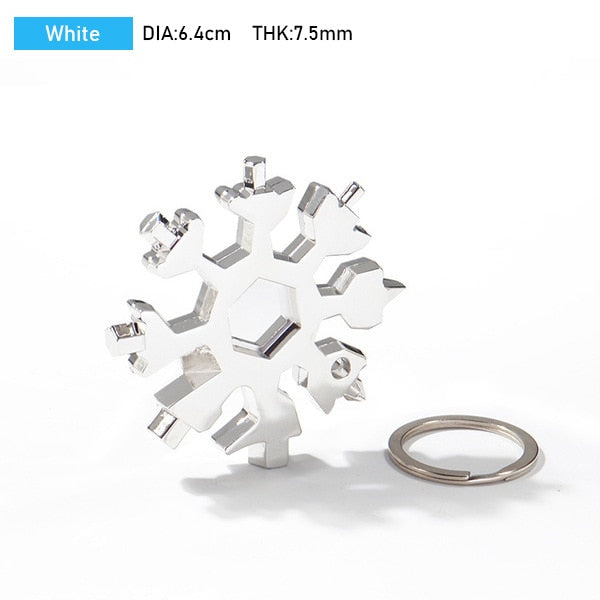 18 In 1 Snowflake Multi Tool