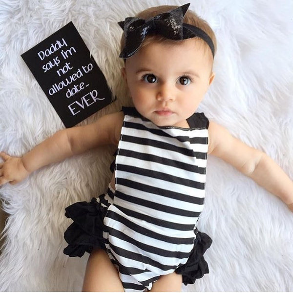 Striped  Lace Jumpsuit set (Free Shipping)