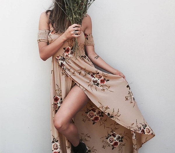Boho Style Long Dress (Free shipping)