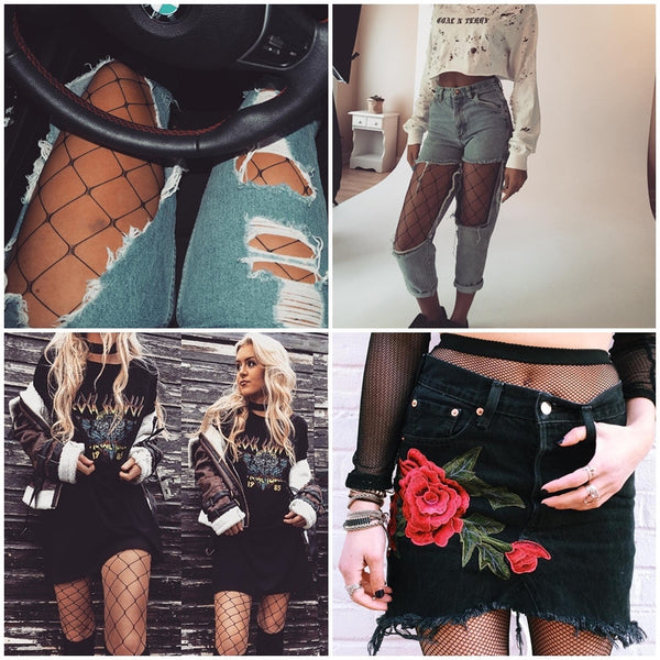 fishnet stockings club  - 3 varieties