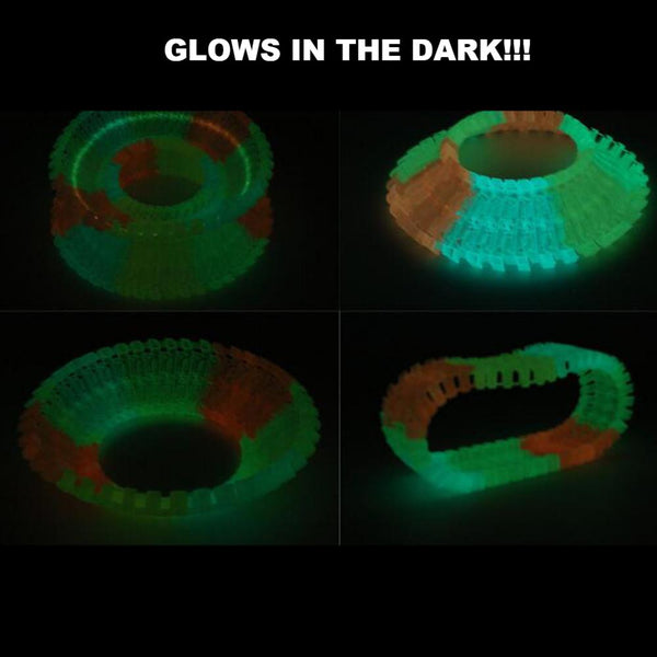 'Glow Tracks' Racing Set