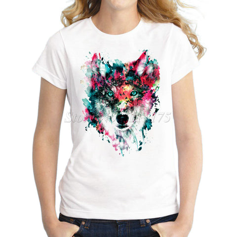 Ladies Wolf Tshirt