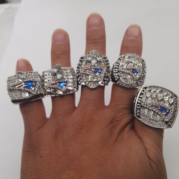 Super Bowl Champions 2001/2003/2004/2014/2016 - Patriot Set!