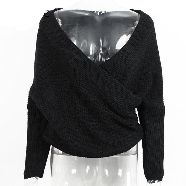 V neck sweater