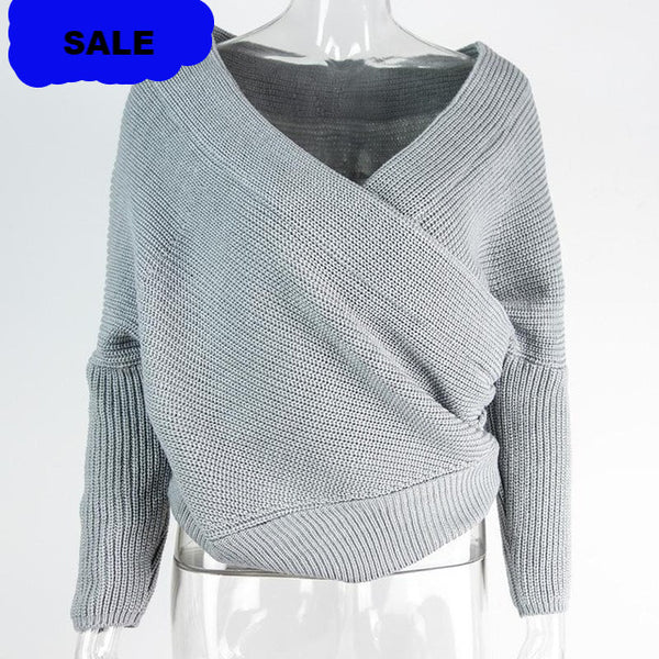 V neck sweater