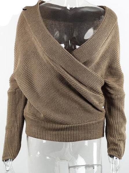 V neck sweater