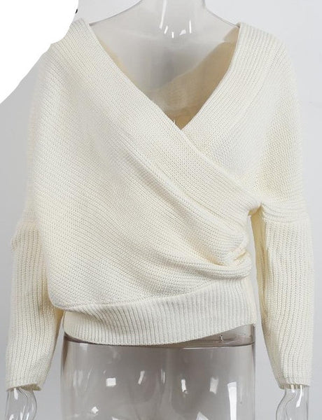 V neck sweater