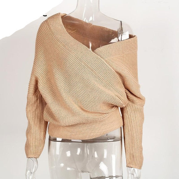 V neck sweater