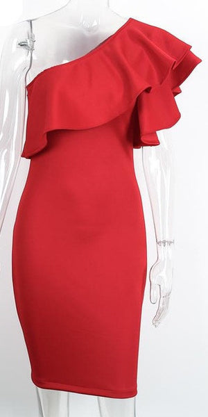 Sexy ruffles Dress