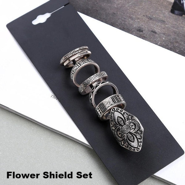Elephant Boho Ring Sets