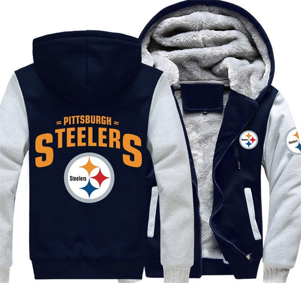 Steelers zipper jacket (Free Shipping)