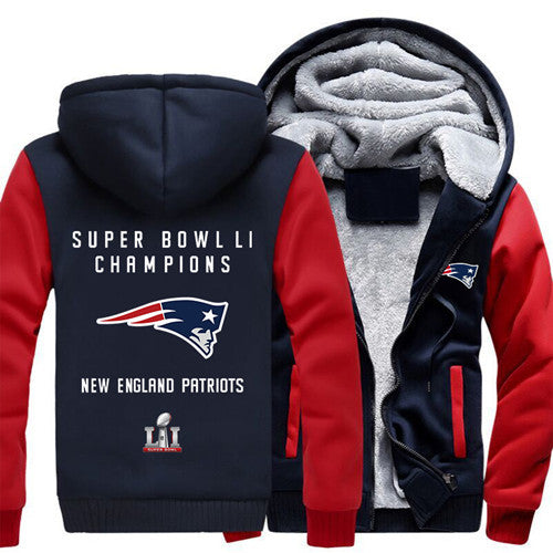 Pats Super Bowl LI Zipper Jacket