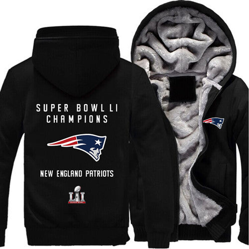 Pats Super Bowl LI Zipper Jacket