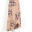 Vintage floral print long skirt