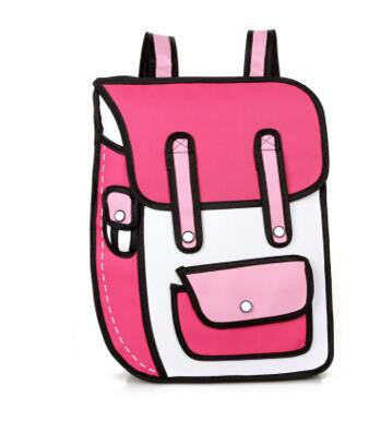 Cartoon style 2d Backpack