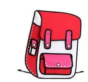 Cartoon style 2d Backpack