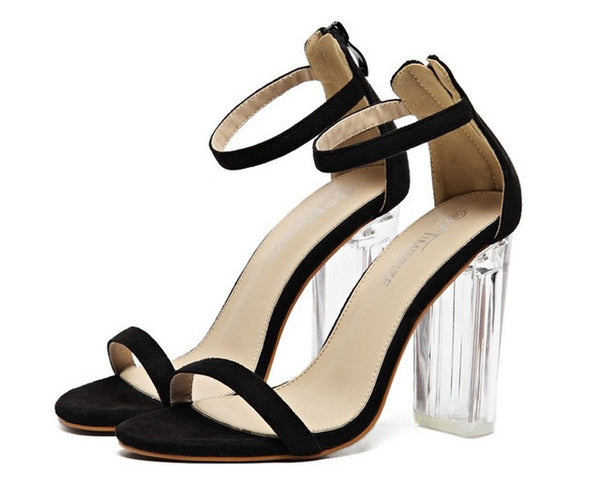 Sexy Perspex High Heel