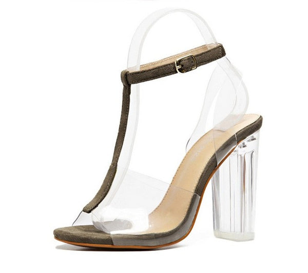 Sexy Perspex High Heel