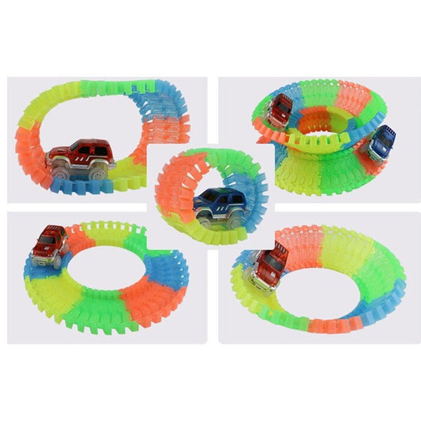 'Glow Tracks' Racing Set