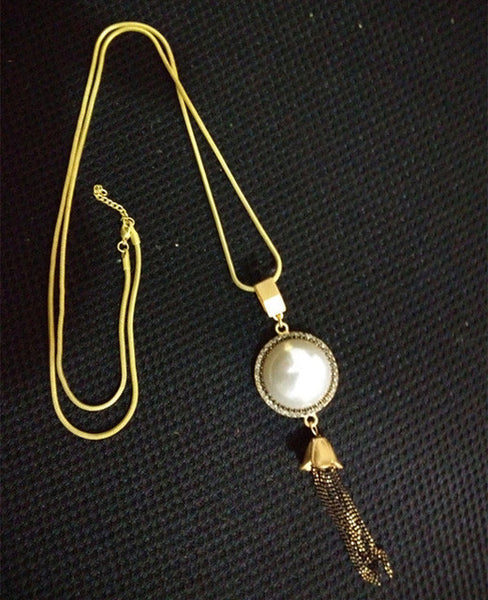 Vintage Geometrical Crystal Pendant
