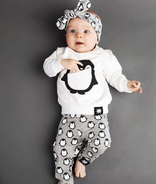3 pcs Penguin Set