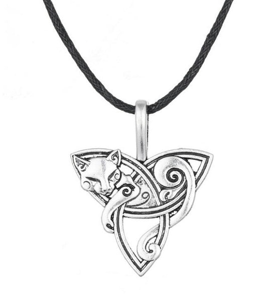 Norse Talisman Pendant Necklace (Silver)