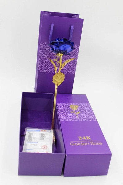 Gold Foil Plated Rose <3