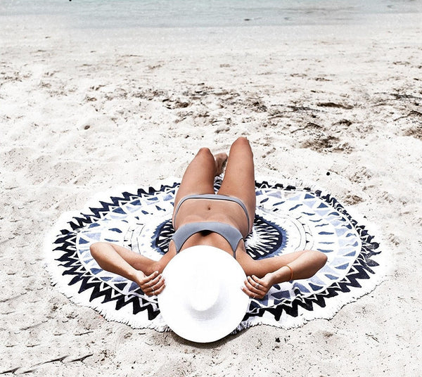 Boho Tassel/beach towel (Free Shipping)