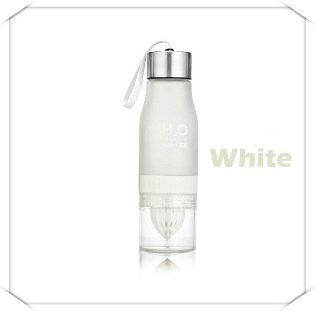 650ml Water Bottle H20 - dual use - plastic (Free Shipping)