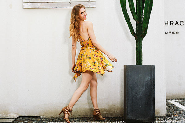 floral print Jumpsuit dress