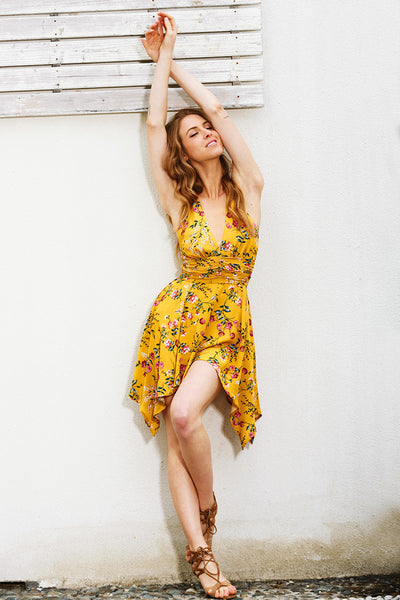 floral print Jumpsuit dress
