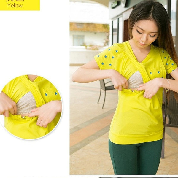 Breastfeeding Cotton T-Shirt ( Free Shipping)