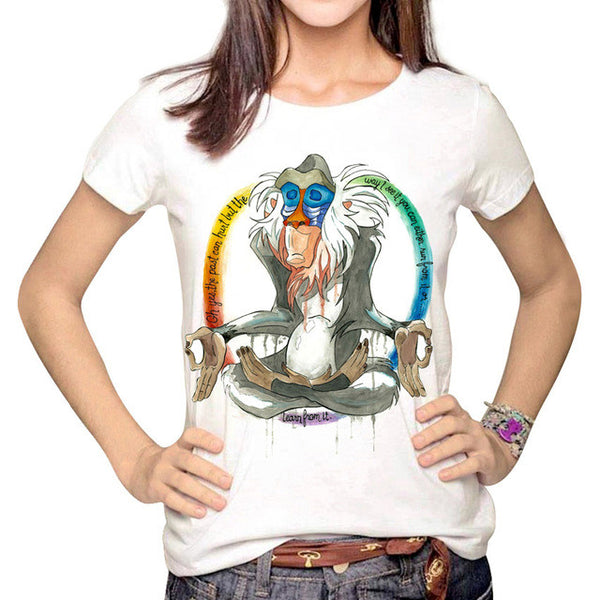 Women Multi Harajuku Printed Tumblr T shirts <3