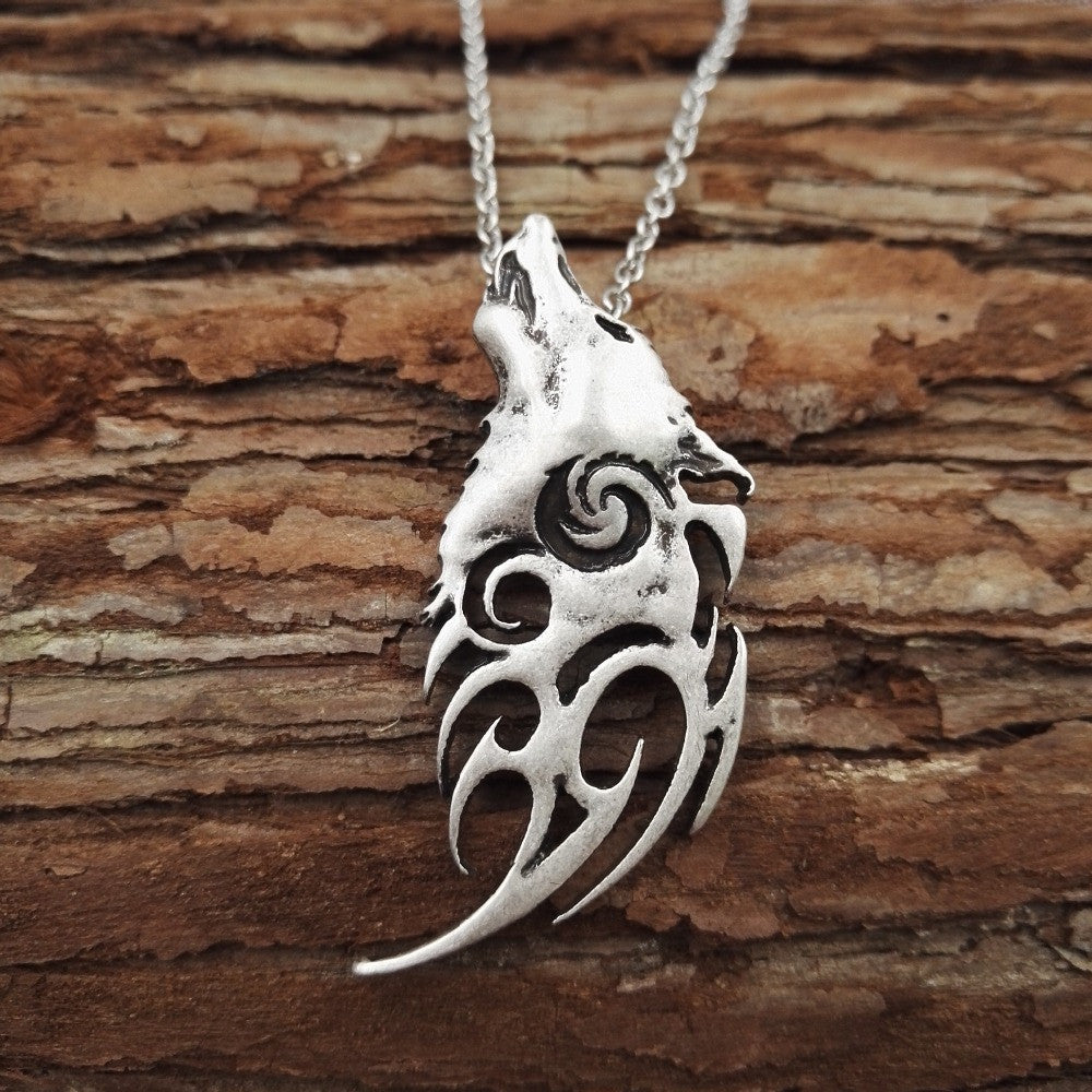 Blaze Wolf Necklace