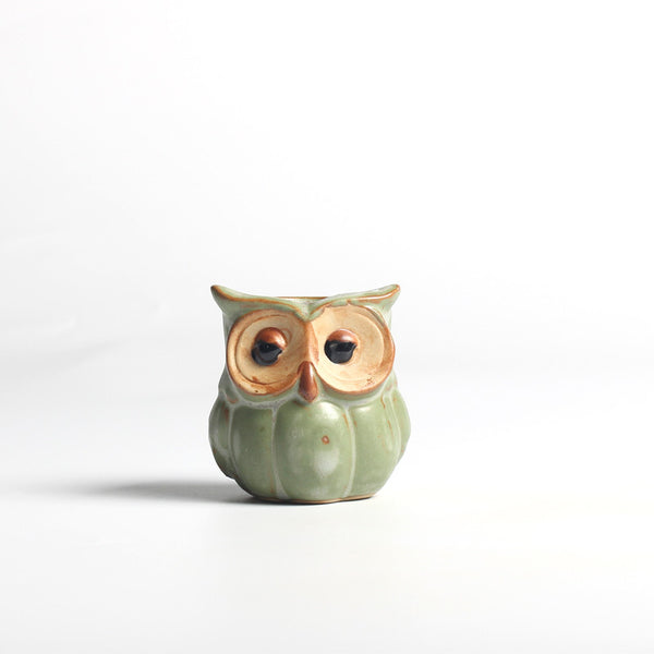 5pc/set Owl Flower Pot