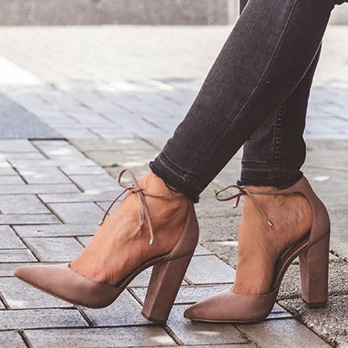 Sexy Lace up heels <3