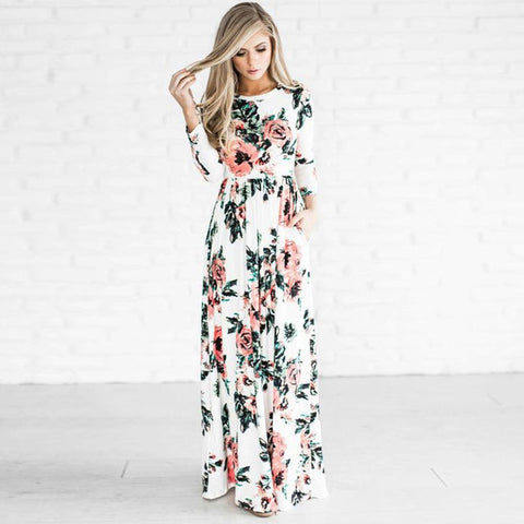 Sexy Long Boho Dress (Spring/Summer)