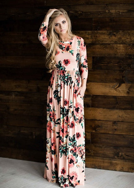 Sexy Long Boho Dress (Spring/Summer)