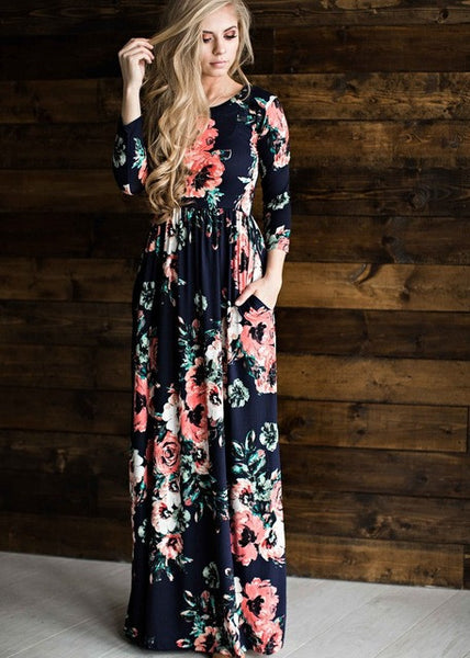 Sexy Long Boho Dress (Spring/Summer)