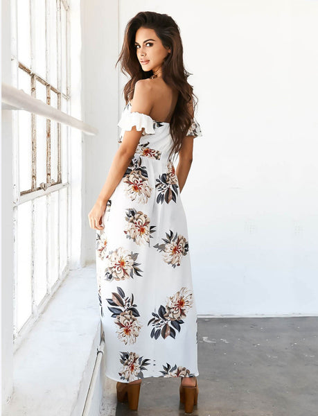Sexy Off Shoulder Vestido Dress