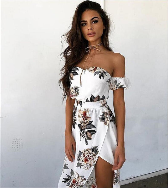 Sexy Off Shoulder Vestido Dress