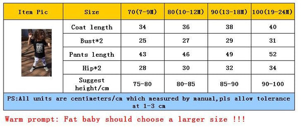 Kids Fashion clothing sets - 2017