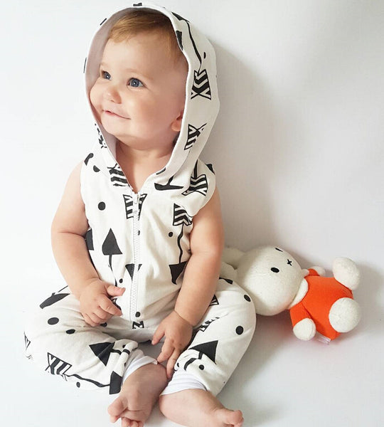 Baby Boy Arrow Romper