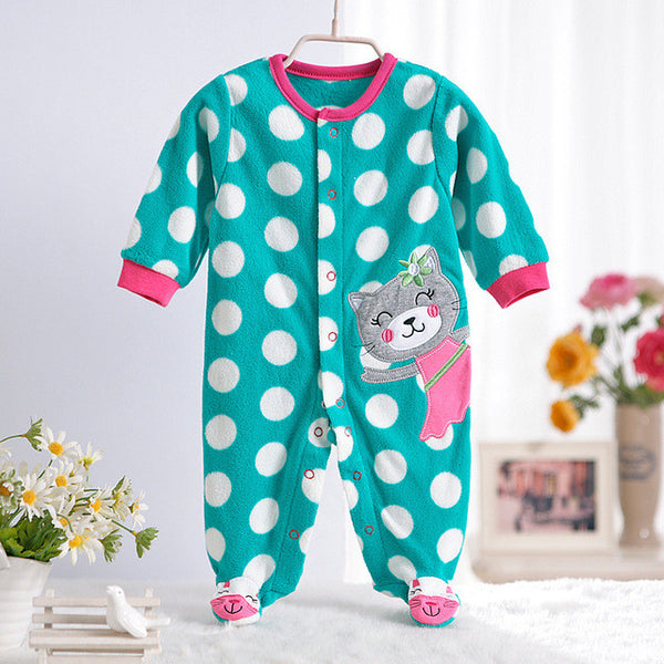Fleece Rompers