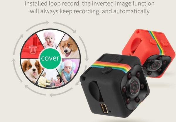 Quelima SQ11 Mini Camera 1080P HD DVR