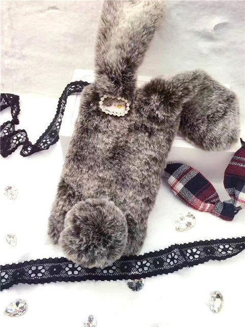 Luxury Fur Cover For Apple iPhone 7/iPhone 7 Plus